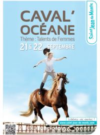 12ème édition de Caval'Océane. Du 21 au 22 septembre 2013 à Saint Jean de Monts. Vendee. 